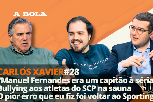 90+3 | T3 | EP 28 | Carlos Xavier | «Nas Antas, tivemos de nos equipar no túnel por causa do cheiro»