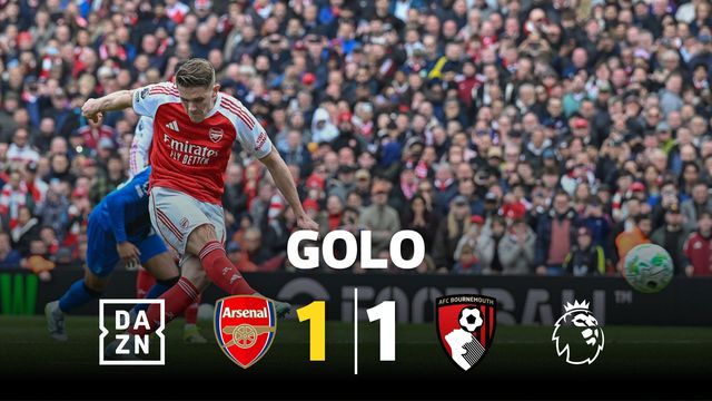 Gyokeres não dá hipótese de penálti e faz o empate para o Arsenal