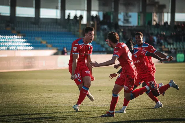 Espigares num dos golos apontados pelo Gil Vicente - Foto: Gil Vicente FC