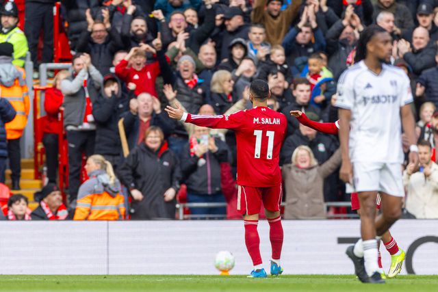 Salah marcou o segundo dos 'reds'