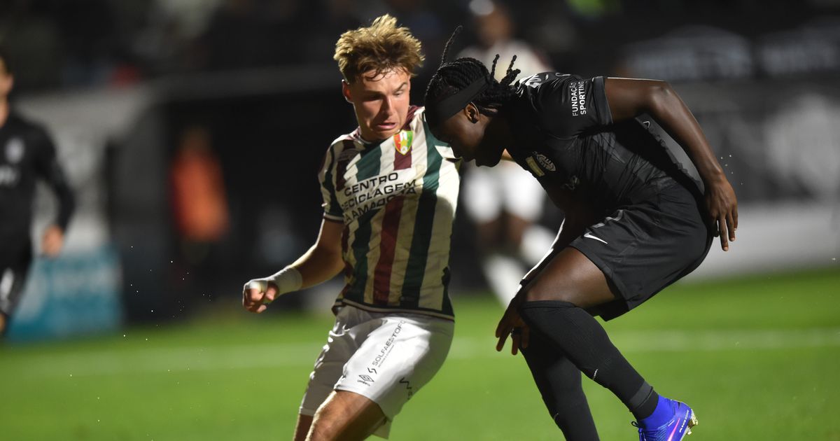 As melhores imagens da vitória suada do Sporting na Reboleira