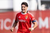 Gonçalo Oliveira tem sido utilizado da equipa B e nos sub-19 na Youth League — Foto: IMAGO