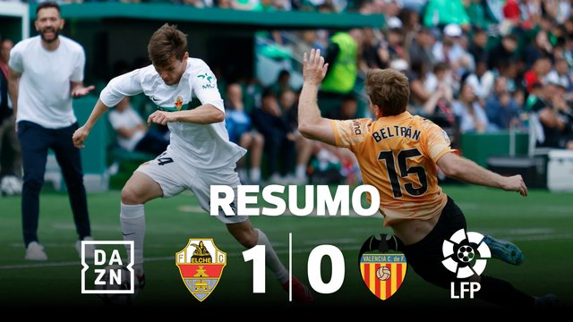 Elche ganha balão de oxigénio na luta pela permanência (resumo)