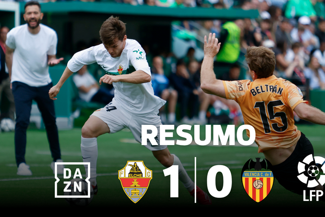 Elche ganha balão de oxigénio na luta pela permanência (resumo)