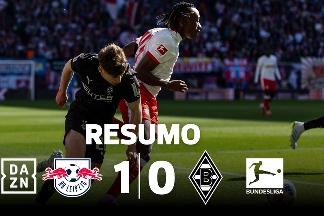 Leipzig vence M'gladbach e pressiona Estugarda (resumo)