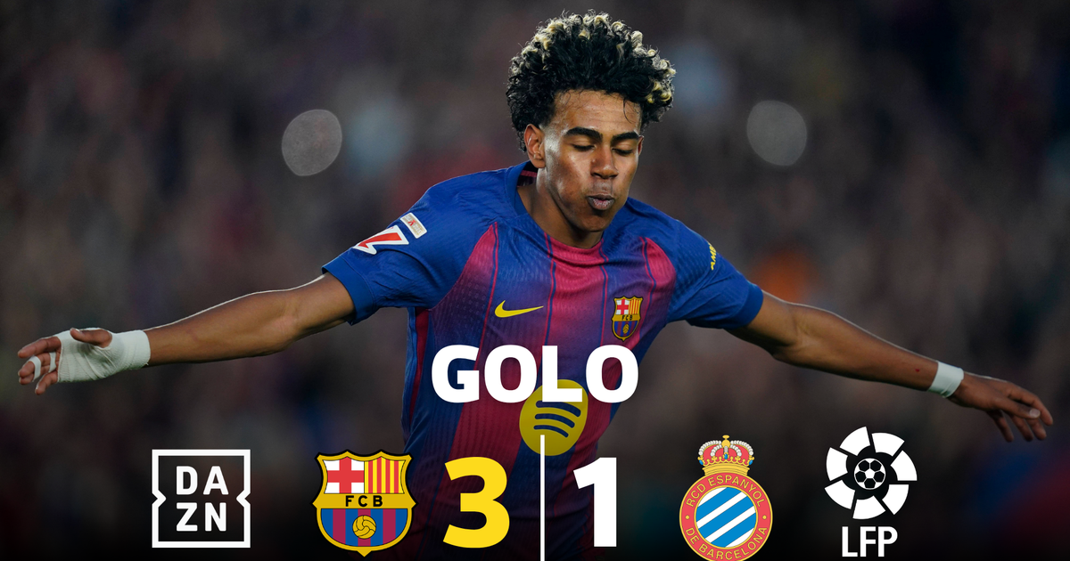 Só faltava o golo: Yamal rouba a bola ao guarda-redes e faz o terceiro do Barça