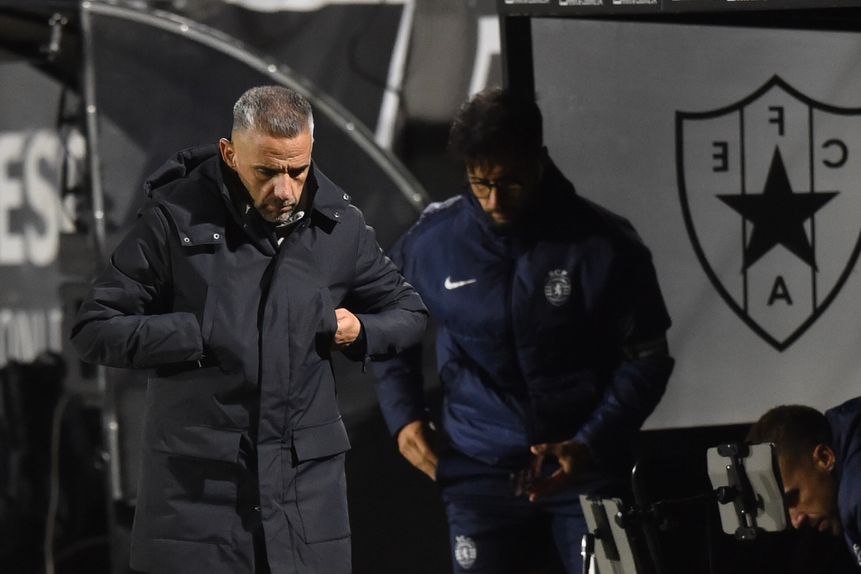 Rui Borges feliz por nova vitória na Liga - Foto: Miguel Nunes