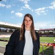 Marie-Louise Eta. Foto foi anunciada como treinadora do Union Berlin