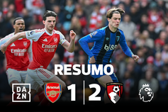 Arsenal escorrega antes do Sporting e deixa Premier League em aberto (resumo)