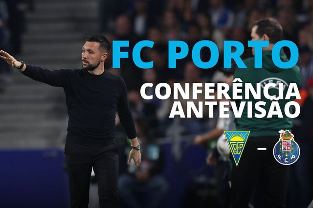 Em direto: conferência de imprensa do treinador do FC Porto