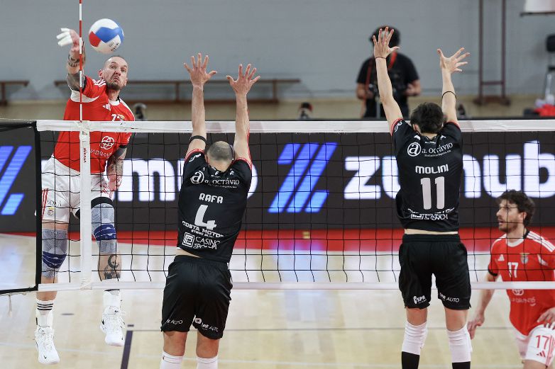O Leixões vingou em casa a derrota no Jogo 1, na Luz. Foto SL Benfica