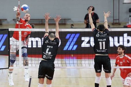 O Leixões vingou em casa a derrota no Jogo 1, na Luz. Foto SL Benfica