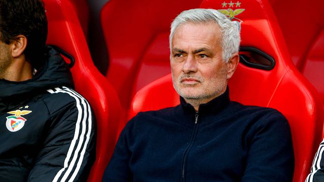 José Mourinho, treinador do Benfica