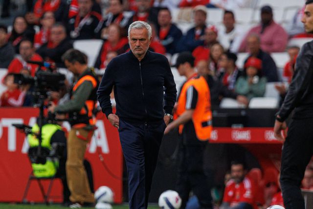 José Mourinho, treinador do Benfica