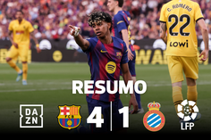 Barcelona vence dérbi à boleia de Ferran e Yamal (resumo)