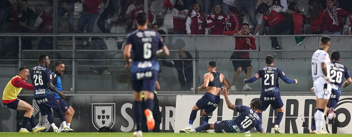 V. Guimarães-SC Braga: guerreiros levam os três pontos ao cair do pano