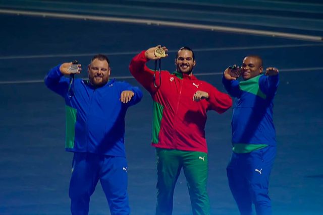 Francisco Belo sagra-se campeão iberoamericano de lançamento do peso