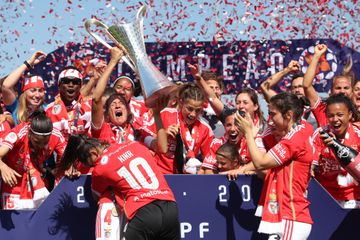 Benfica começa época no Top10 do ranking UEFA feminino