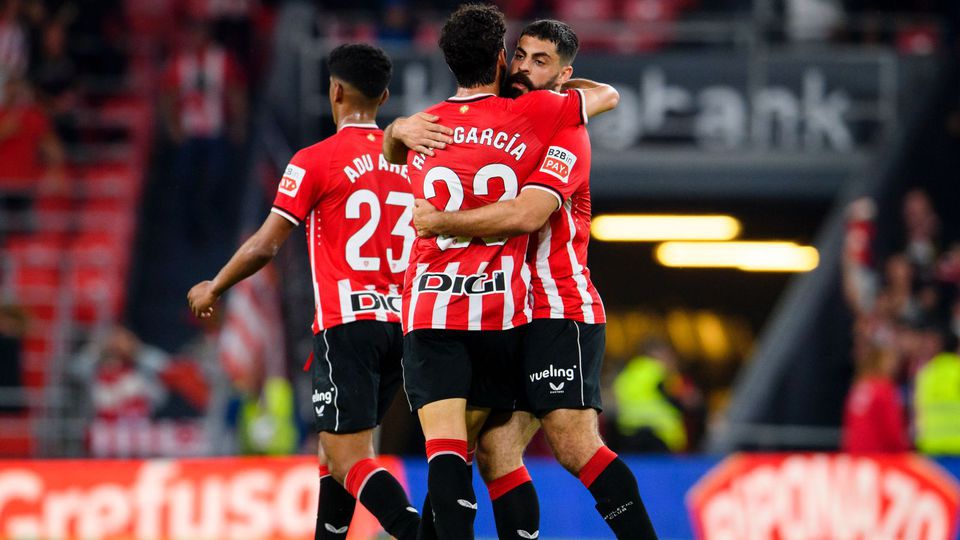 Ath. Bilbao resgata empate aos 90+6 na noite do adeus de uma lenda