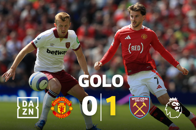 Já não é novidade: Man. United em desvantagem frente ao West Ham (vídeo)