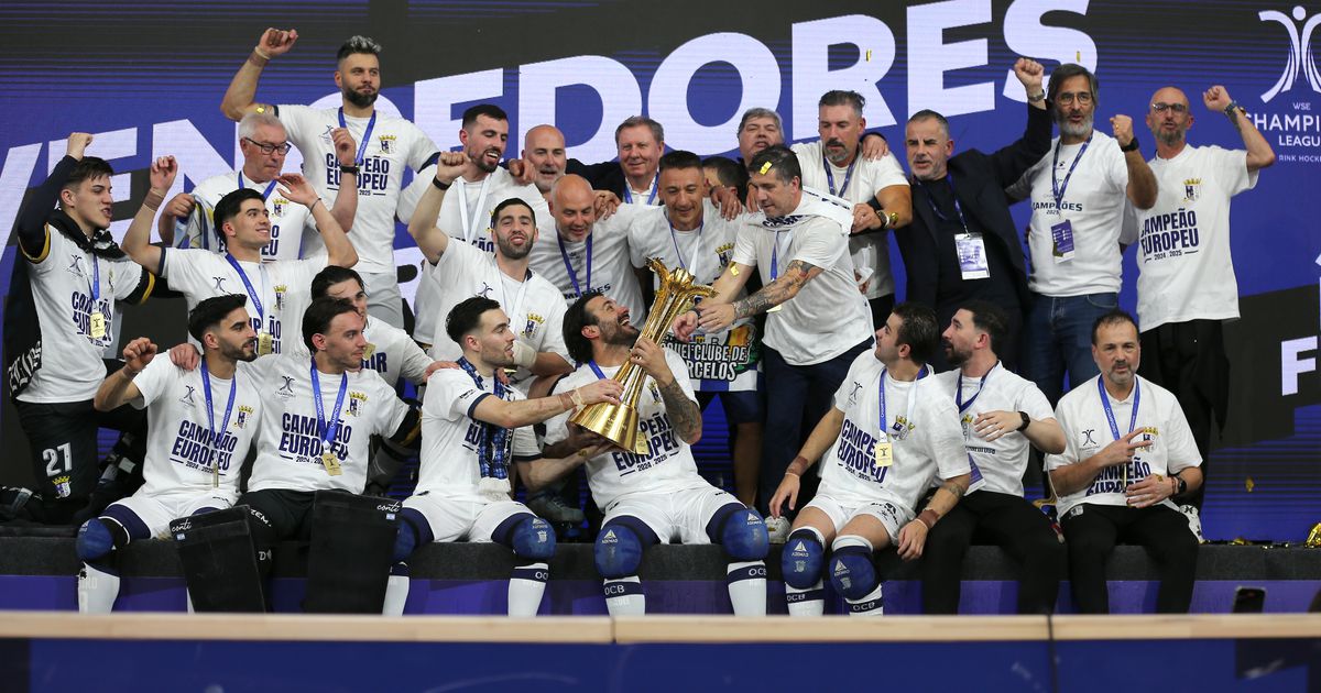 Óquei Barcelos bate FC Porto na final e sagra-se campeão europeu | A Bola