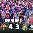 Golos e mais golos: Barcelona marca quatro, vence clássico e diz 'olá' ao título