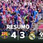 Golos e mais golos: Barcelona marca quatro, vence clássico e diz 'olá' ao título