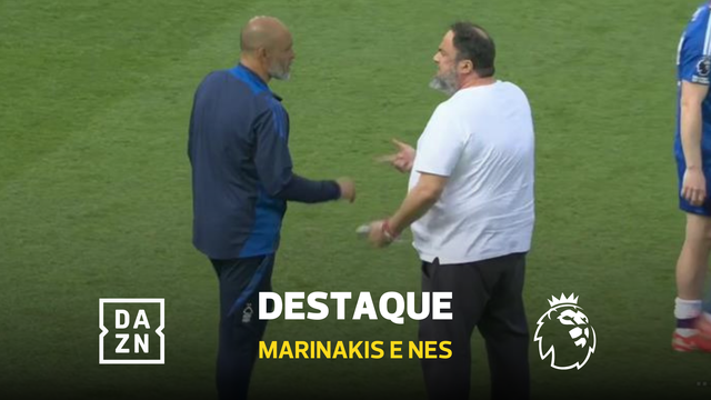 Surreal: dono do Nottingham Forest confronta Nuno Espírito Santo em pleno relvado