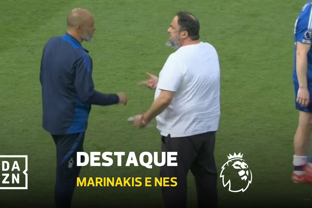 Surreal: dono do Nottingham Forest confronta Nuno Espírito Santo em pleno relvado