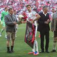 Thomas Muller disse adeus aos adeptos do Bayern
