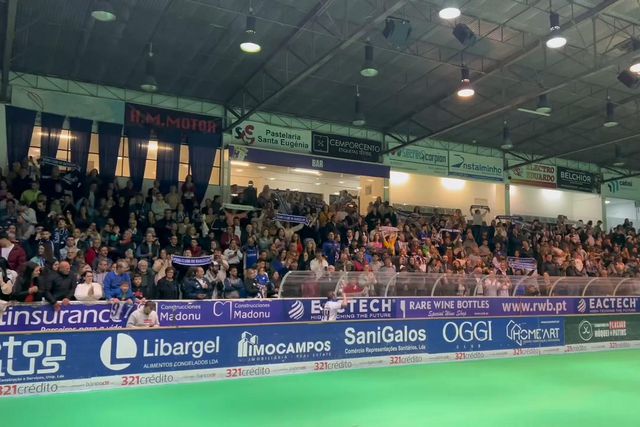 A receção apoteótica ao novo campeão europeu na 'catedral' de Barcelos