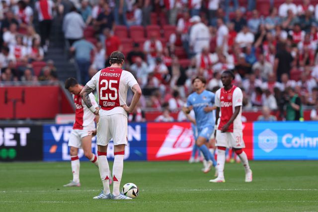 Ajax está em quebra e tem o PSV a um ponto