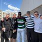 Jogadores do andebol do Sporting foram ao dérbi