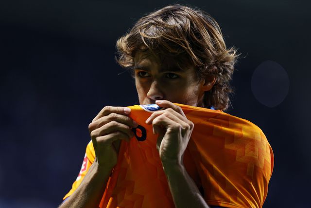 Rodrigo Mora tirou outro coelho da cartola no Boavista-FC Porto (1-2), jogo da 33.ª jornada da Liga Betclic, a 11 de maio de 2025. FOTO CATARINA MORAIS/KAPTA+