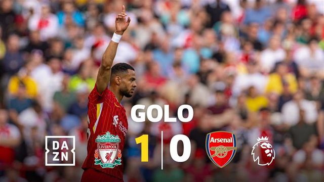 Gakpo apanhou a defesa do Arsenal a dormir e não se fez rogado (vídeo)