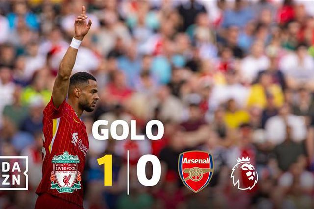 Gakpo apanhou a defesa do Arsenal a dormir e não se fez rogado (vídeo)