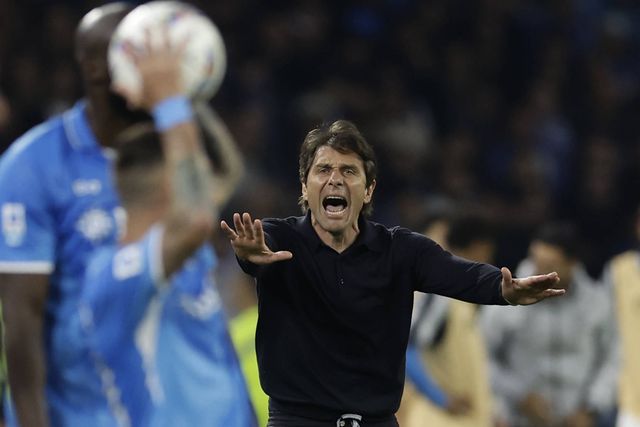 Antonio Conte, treinador do Nápoles (Foto: IMAGO)