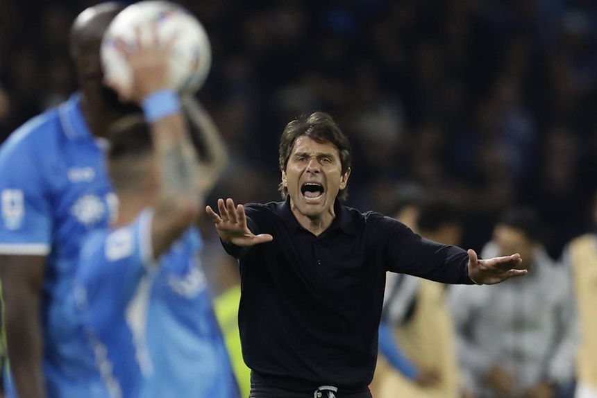 Antonio Conte, treinador do Nápoles (Foto: IMAGO)
