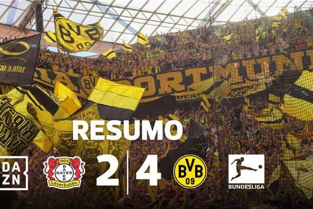 VÍDEO: Leverkusen derrotado na despedida caseira de Xabi Alonso (resumo)