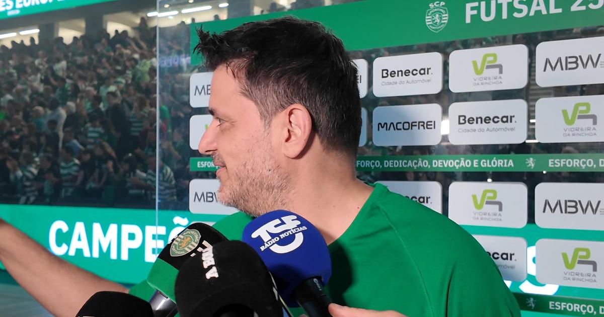 «Receção fantástica, os sportinguistas nunca desiludem»