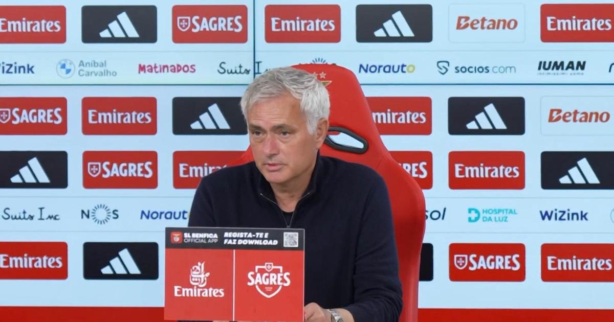 Mourinho: «Benfica merecia ter ganho o jogo»