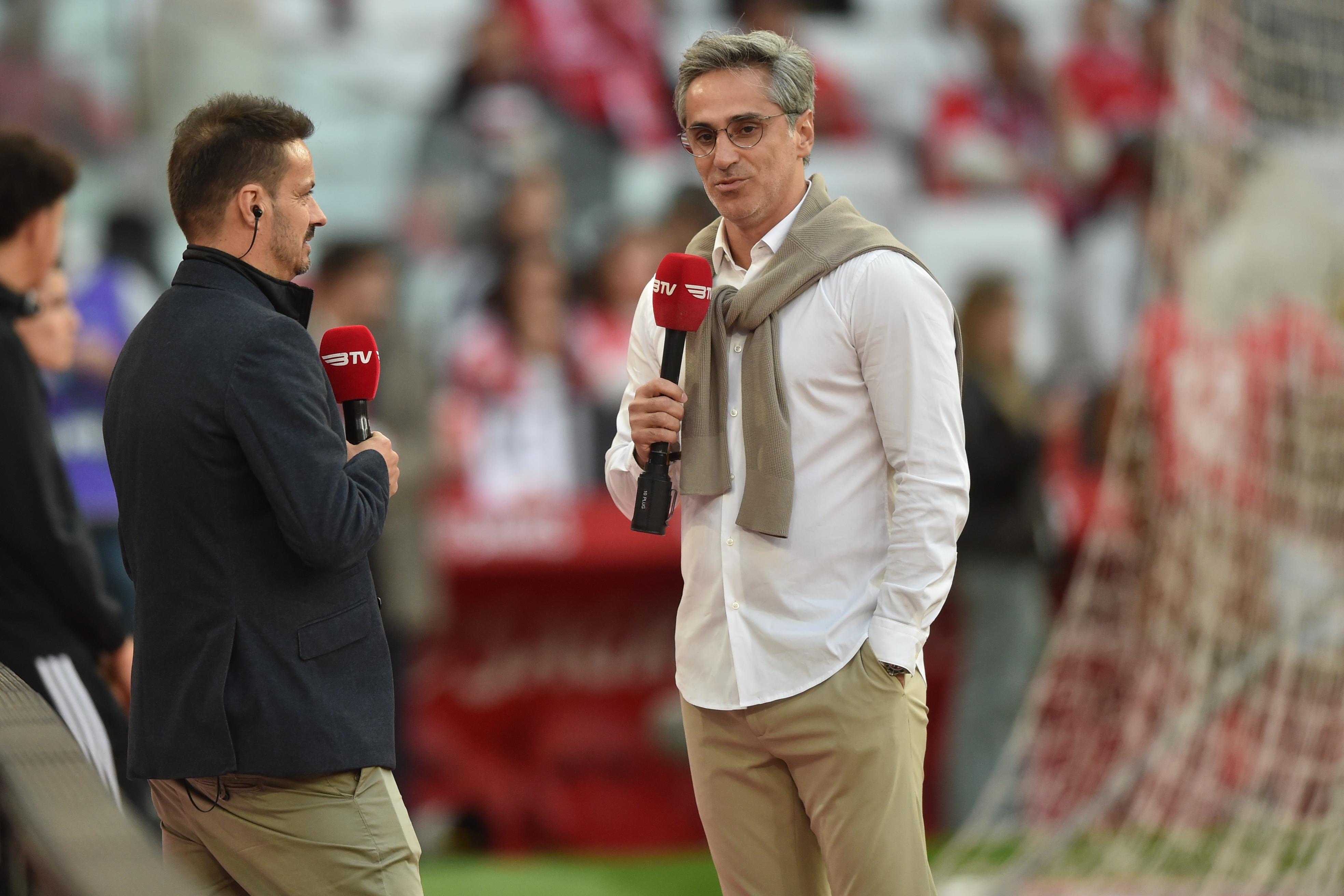 Jonas está na Luz para assistir ao Benfica-SC Braga - Foto: A BOLA/Miguel Nunes