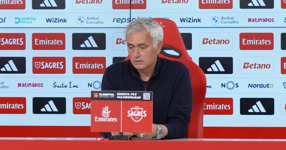 Mourinho: «Só não digo que foi um grande jogo porque não ganhámos»