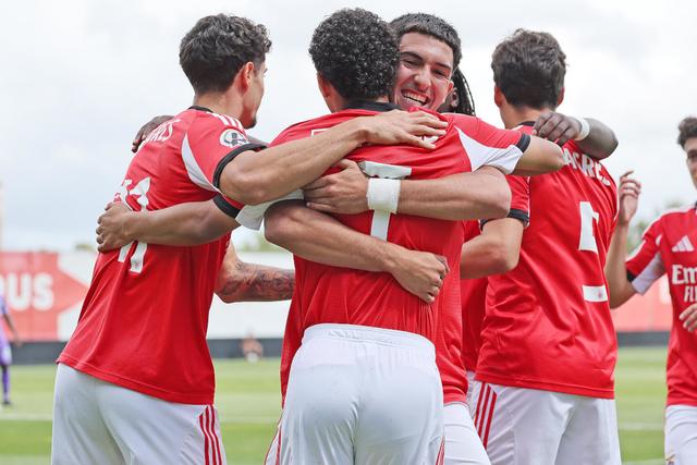 O festejo do golo encarnado - Foto: SL Benfica