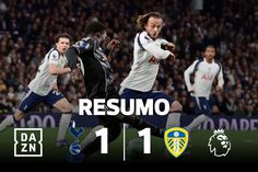 Leeds ajuda NES e prolonga registo terrível do Tottenham em casa (resumo)