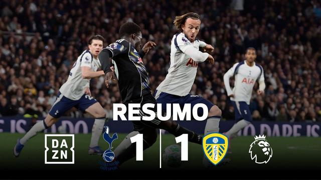Leeds ajuda NES e prolonga registo terrível do Tottenham em casa (resumo)