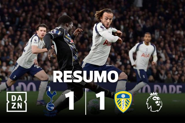 Leeds ajuda NES e prolonga registo terrível do Tottenham em casa (resumo)