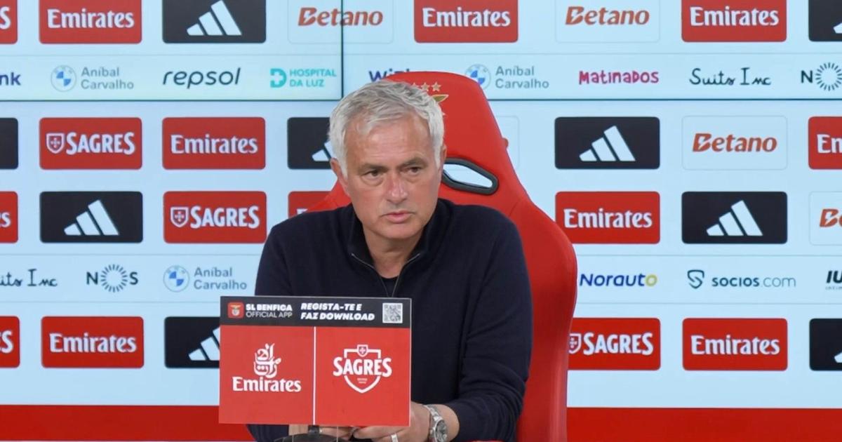 Mourinho: «Calma... que só falta uma semana»