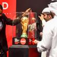 Gilberto Silva e o troféu do Mundial