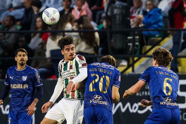 Estrela da Amadora-Famalicão (TIAGO PETINGA/LUSA)